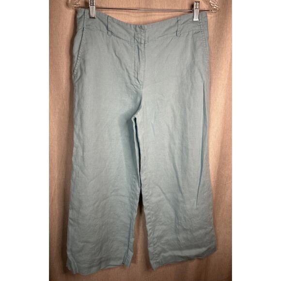 madison studio pants Size 6 Linen Light Blue - Picture 1 of 4